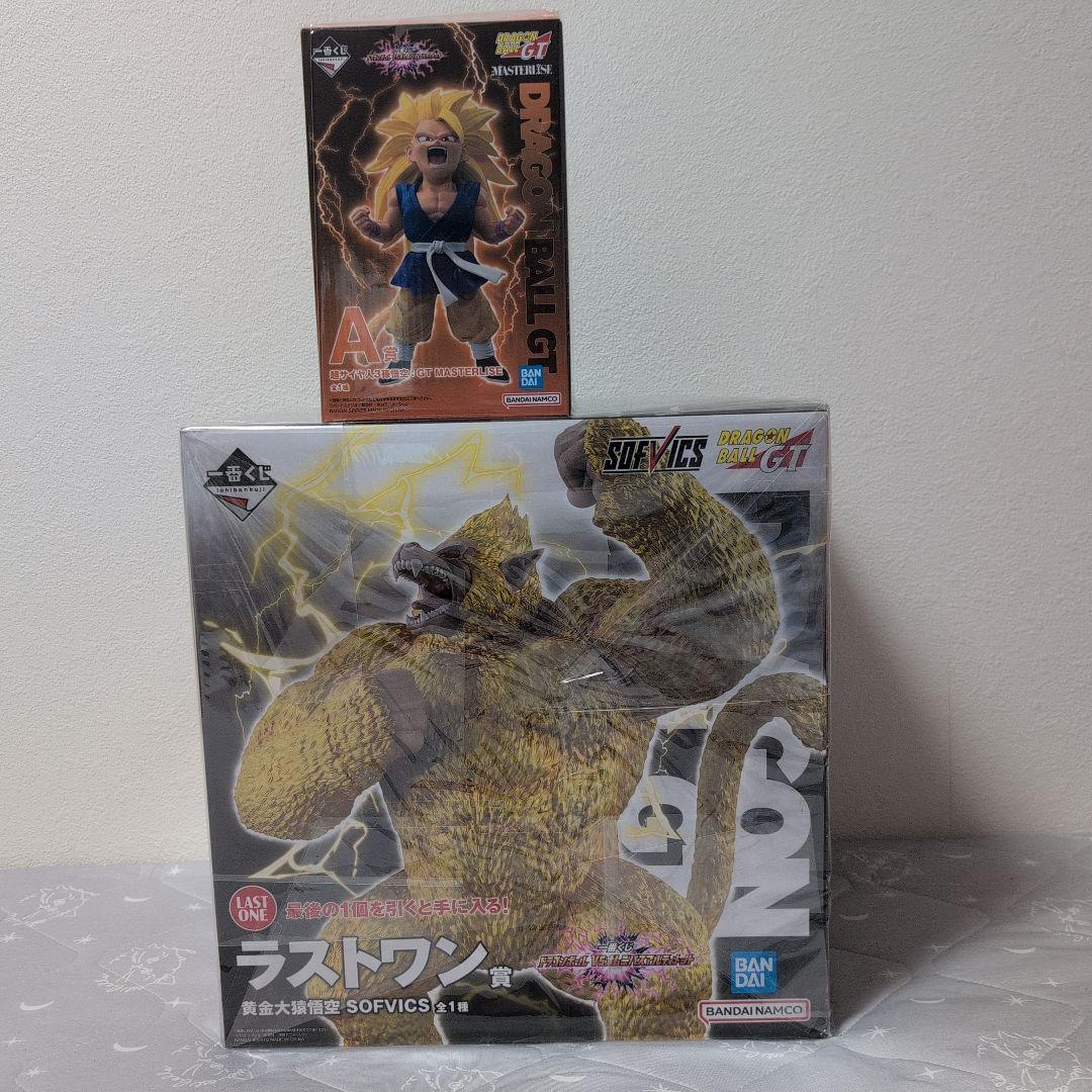 

[Б/У] Золотой Великий Обезьяна Гоку Приз «Последний» и Приз «А»