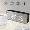 Digital Alarm Clock Led Electronic Desktop Clock With Temperature For Bedroom Home Office Teens Kids
