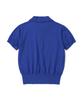 KNITTED (W) Basic Essential Washable Collared Knit Cobalt Blue