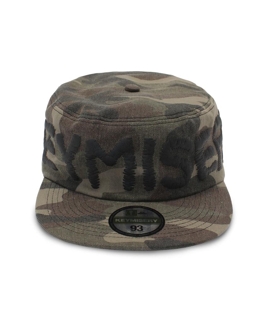 KEYMISERY Whisper Pillbox Cap (Camo)
