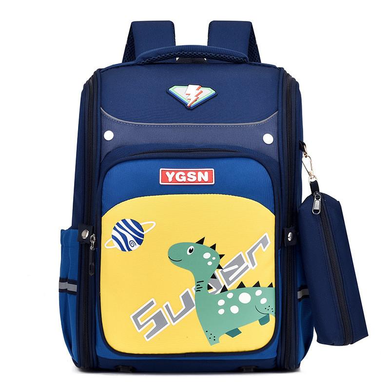 Adorable Cartoon Space Backpack For Kids Lightweight Durable Design For School Use