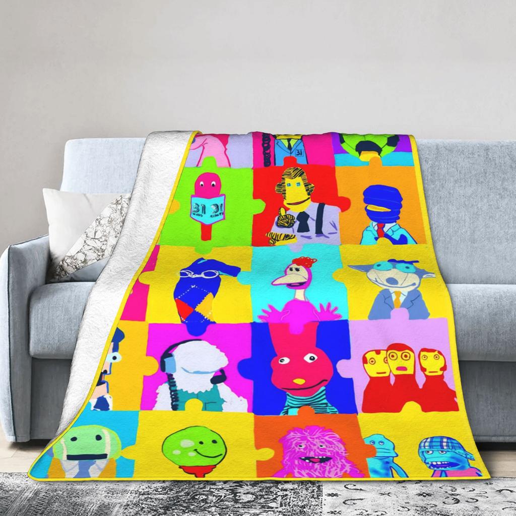31 Minutos Comedy Blanket Multi-size Soft Fuzzy Plush  Throw Blankets for Couch Sofa and Bed