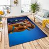 Halloween cartoon comedy adventure movie Scooby-Doo carpet is suitable for living room and bedroom doormats office balcony decorative carpet V5