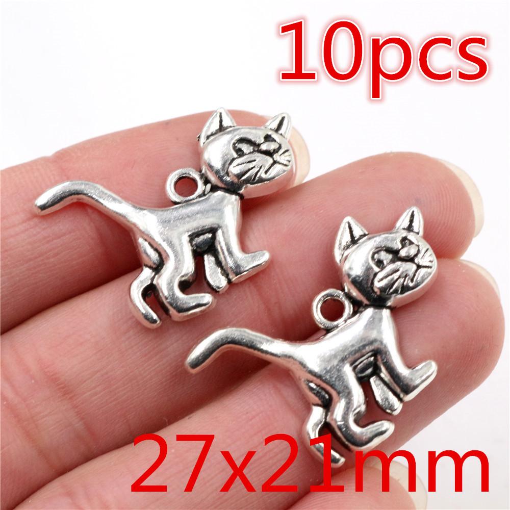2-30pcs Animal Pendant Cute Charms Cat Dog Leopard Deer Elephant DIY Jewelry Making Accessories Findings for Necklace Keychains