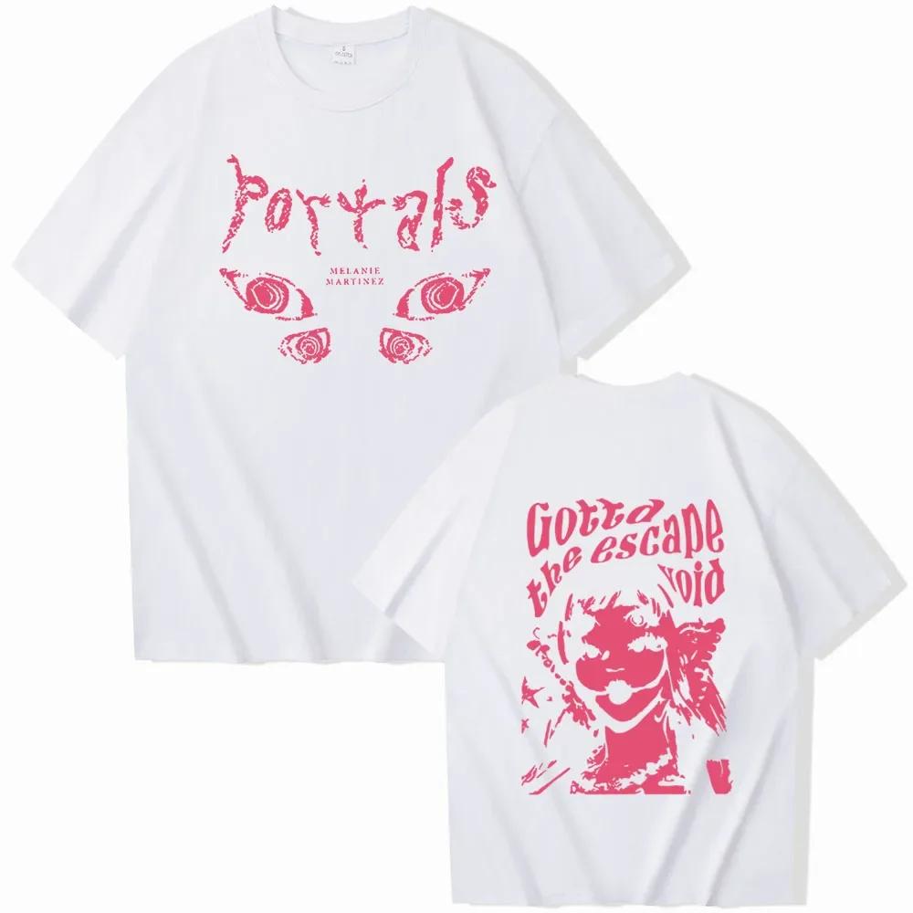 

Melanie Martinez Portals Tour Tshirt Soft High Quality Women Soft Tee-shirt Funny Cartoon Print Tee for Girls Casual Funny Top 4XL