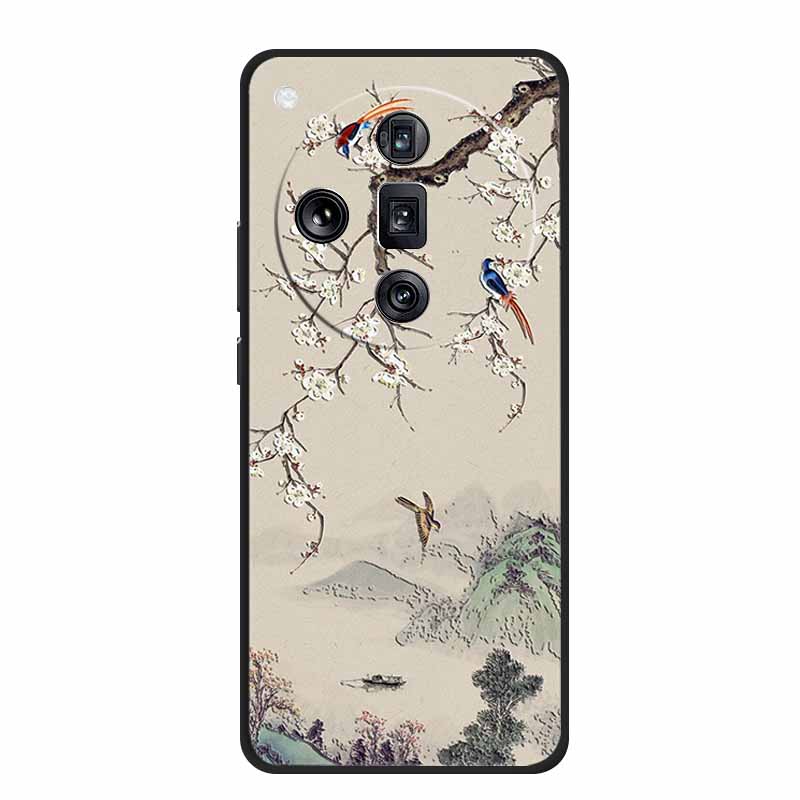 3D Emboss Case For OPPO Find X7 Ultra Phone Case Relief Black Silicone Soft Back Cover Coque For OPPO Find X7 Ultra Cases Fundas