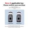 Car Remote Key Case Cover Shell for Mercedes Benz A C E S G Class GLC CLE CLA GLB GLS W177 W205 W213 W222 X167 AMG Car Bag