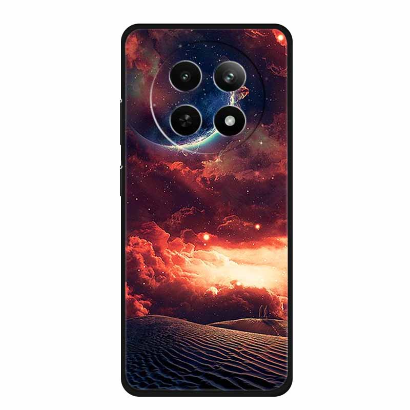 For Realme 13+ 5G Case Animals Soft Silicone TPU Phone Cases Back Cover For OPPO Realme 13 Plus 5G RMX5002 Wolf Protector Coque