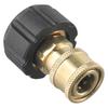 Kupfer 1/4 Zoll Hochdruck-Schnellkupplung Autowascherausgang Wasserpistole Hydraulische Kupplungen Kupplungen M22 14mm Innengewinde