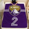 Al Ain FC Pattern Flannel Blanket, High Quality Comfortable for All Seasons, Home Decor, Warmth and Comfort, Perfect for Gifts.