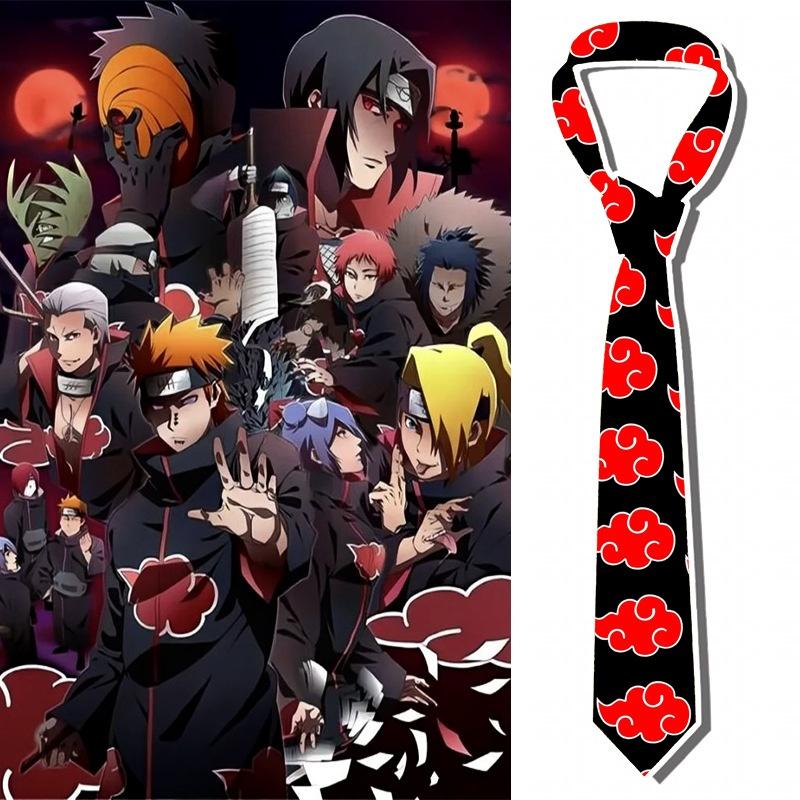 New Arrival Naruto Necktie Popular Anime Inspired Design For Men And Women