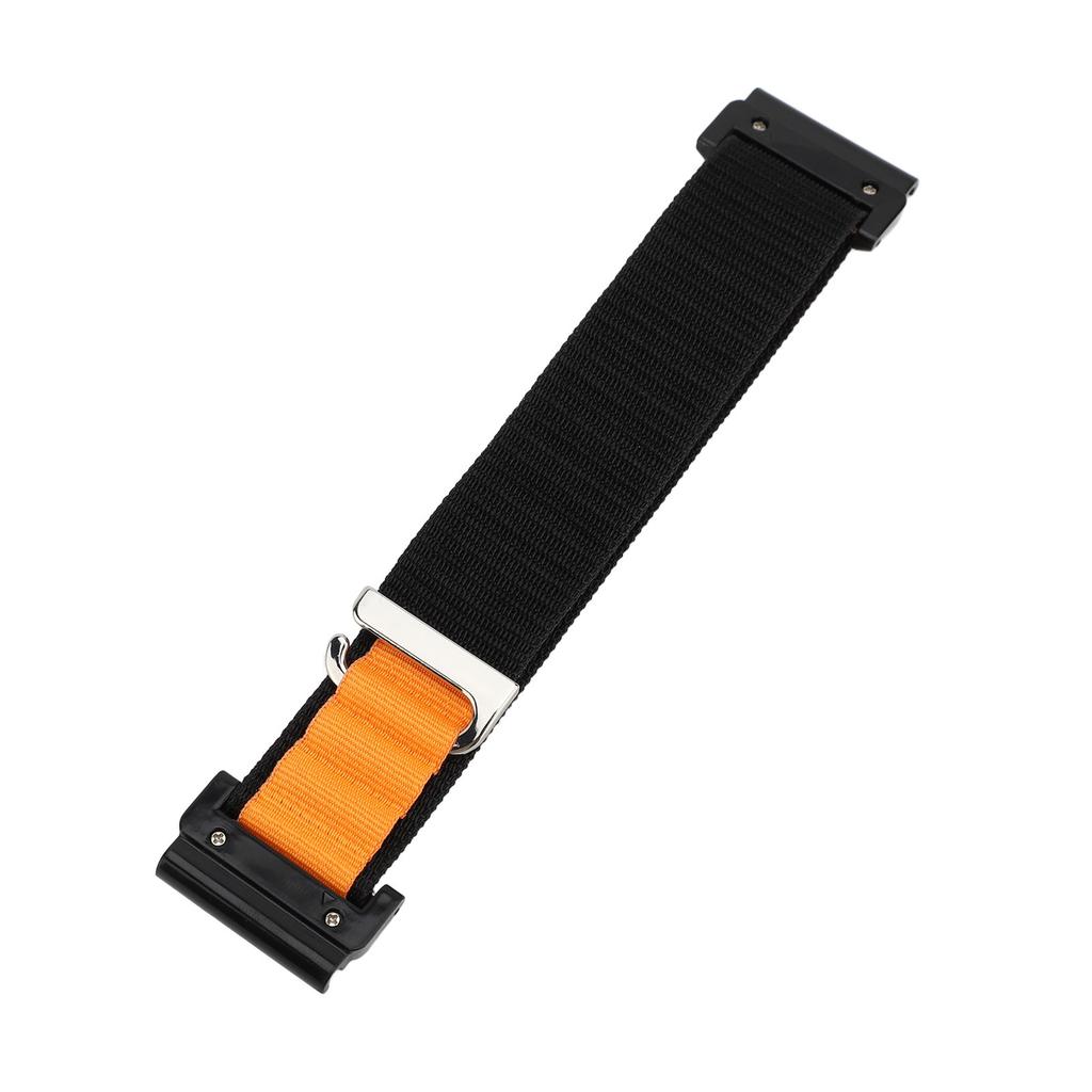 26mm Nylon Watch Band   Secure Fit Watch Replacement Strap for NaFenix 7X 5X 6X Pro