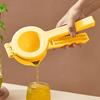 WORTHBUY Zitronenpresse Kunststoff Zitruspresse Küchen-Fruchtwerkzeuge Manueller Entsafter Orange Fruchtextraktor Hand-Zitronenpresse