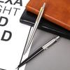 luxury qualitymetal Ballpoint Pen stainless steel color Press signature pen ball point pen Stationery Office Supplies new