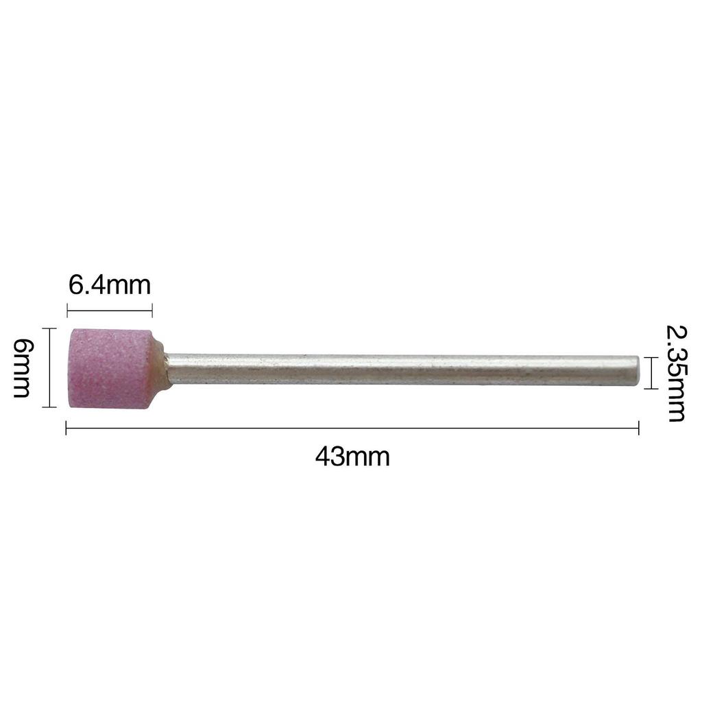 Brusné kamenné hroty Elektrické broušení Dremel Příslušenství Leštící brusná hlava Sada nástrojů pro rotační nástroj Dremel (Červené)