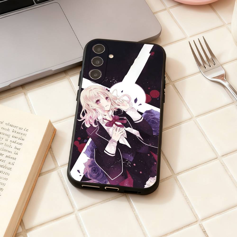 D-Diabolik-ks Anime L-Lovers  phone Case For Samsung Galaxy A73,A72,A71,A70,A53,A52,A51,Others Soft Black Shell