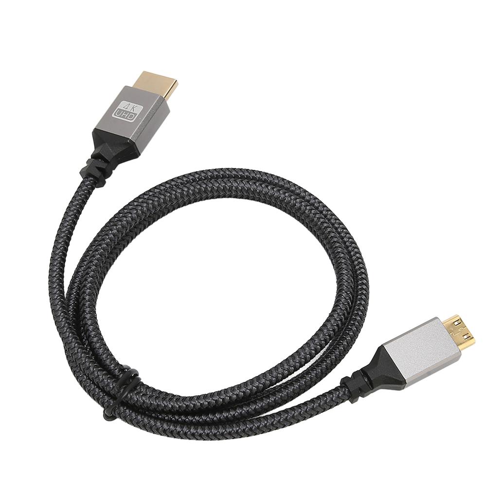HD Multimedia Interface Cable High Speed 4K 60Hz Weave HD Multimedia Interface Male To Male Cable for Computer TV