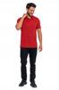 Men's Cotton Polo Shirt with Collar MORAJ M Burgundy
