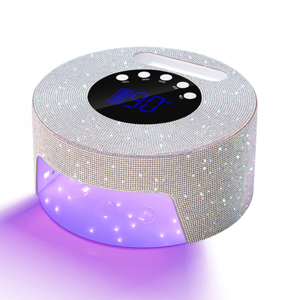 DianaBeauty UV Nail Lamp Rechargeable Cordless Nail Dryer with 4 Timer Settings and LCD Display Manicure Lamp Nail Tools US