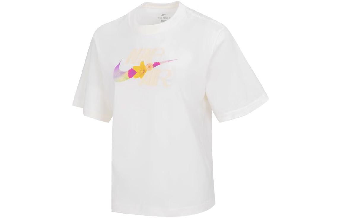

Nike SS23 OC3 Boxy Sportswear Retro Casual Crewneck T-Shirt Beige FB8192-133 M