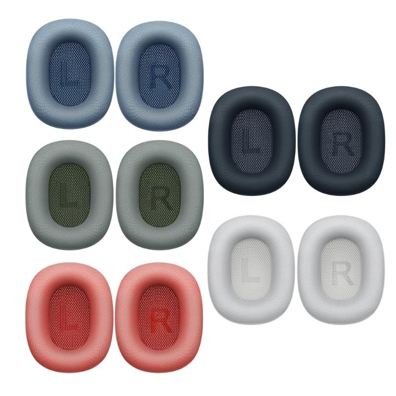 For Max Cover Headphone Ear Pads Replacement Sponge Headset Set Spare Accessories with Knit-mesh Structure
