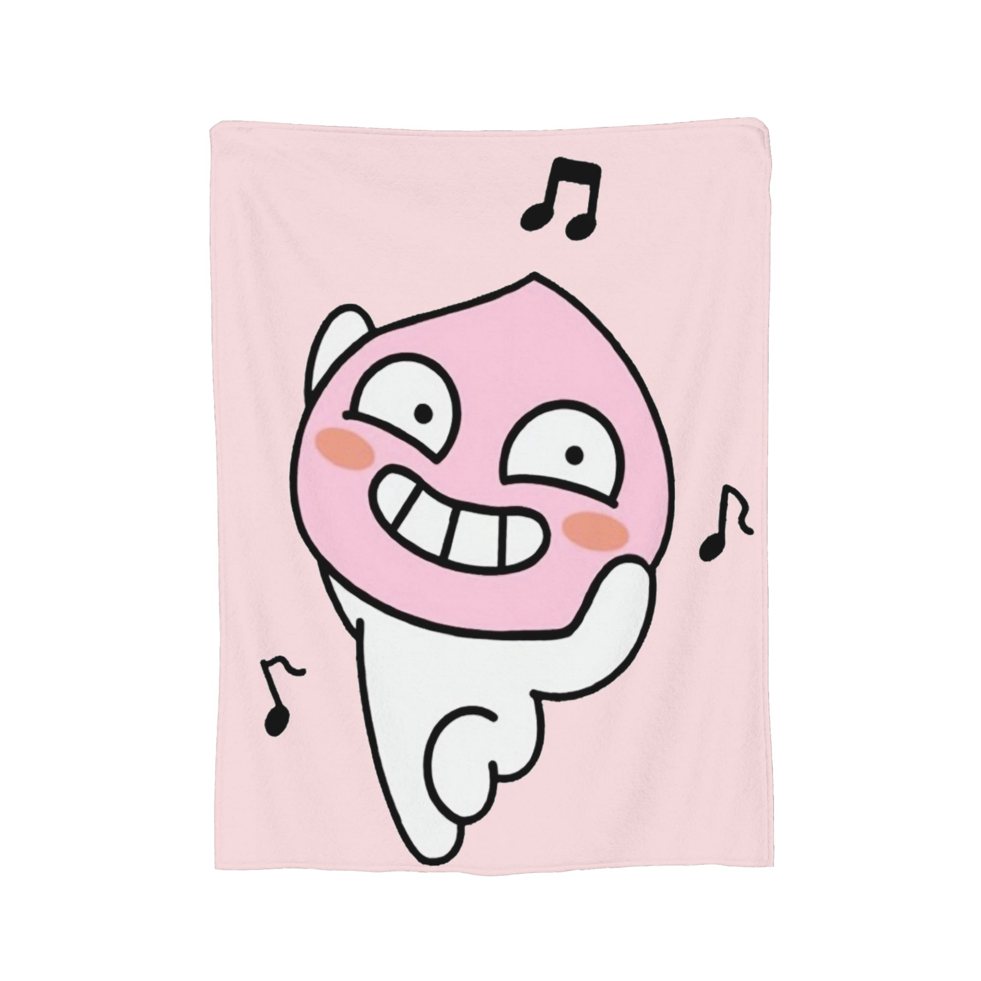 

K-Kakaos F-Friends Knitted Blanket Flannel Throw Blanket Summer Air Conditioning Decoration Ultra-Soft Warm Bedspreads, 75x90cm