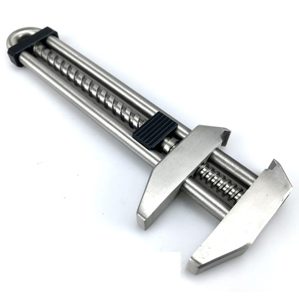 

Ease of Use Adjustable Spanner Ergonomic Handle Repair Spanner Tool Precise Adjustable Wrench DIY серебряный