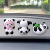 Mașină drăguț Panda ornamente consolă centrală navigator ecran decorare interioară animală navigație decorare pentru afișaj computer