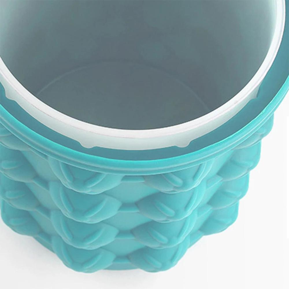 Silicone Ice Bucket Ice Cube Maker Portable Whisky Ice Bucket Wine Ice Cooler Beer Barware Tools Kitchen Accessorie
