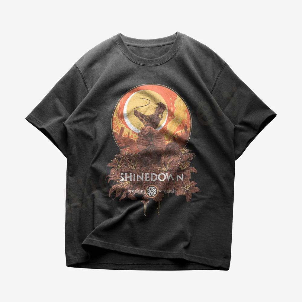 

Shinedown Band On Tour With Breaking Ben T Shirt Full Size S-5XL Unisex T-Shirt XXXXL