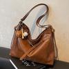 Maillard large-capacity messenger bag, new autumn casual versatile commuter women's single shoulder tote bag