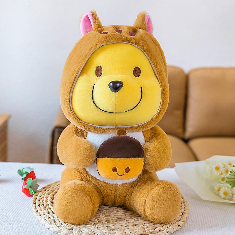 Pooh Winnie The Plush Doll Animal Cartoon Plush Toy Childrens Gift Holiday