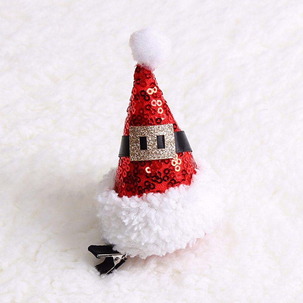 Schneeflocke Weihnachten Haarspange Koreanischer Stil Kopfschmuck Weihnachtsmütze Haarnadel Kinder Haarschmuck