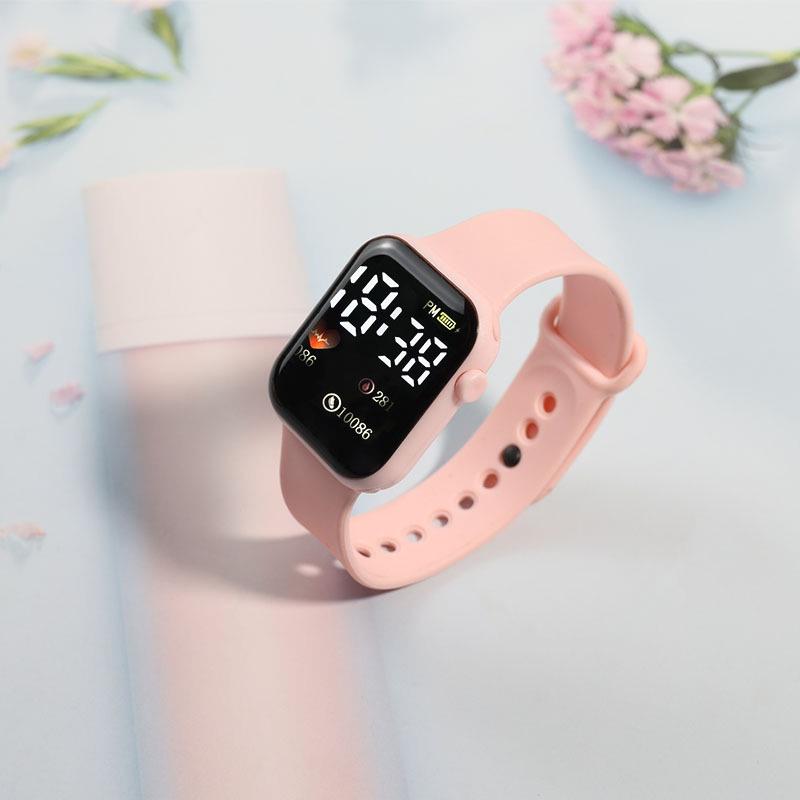 Y1 Led Electronic Watch Is Fashionable And Simple, Multi-Color Student Outdoor Waterproof Sports Watch, Unisex