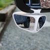 360 Degree Rotatable Car Blind Spot Mirror 2 Side Wide Angle Reversing Mirror  SUVs