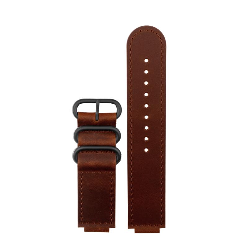 18mm Retro Echte Rindsleder Uhrenarmband Für Casio AE1200 AE1300 A158W/A168 W-216H Konvexer Anschluss Herrenarmband Schwarz Braun Blau