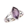 Natural Pink Amethyst Gemstone 925 Solid Sterling Silver Jewelry Ring S.9 p3A14