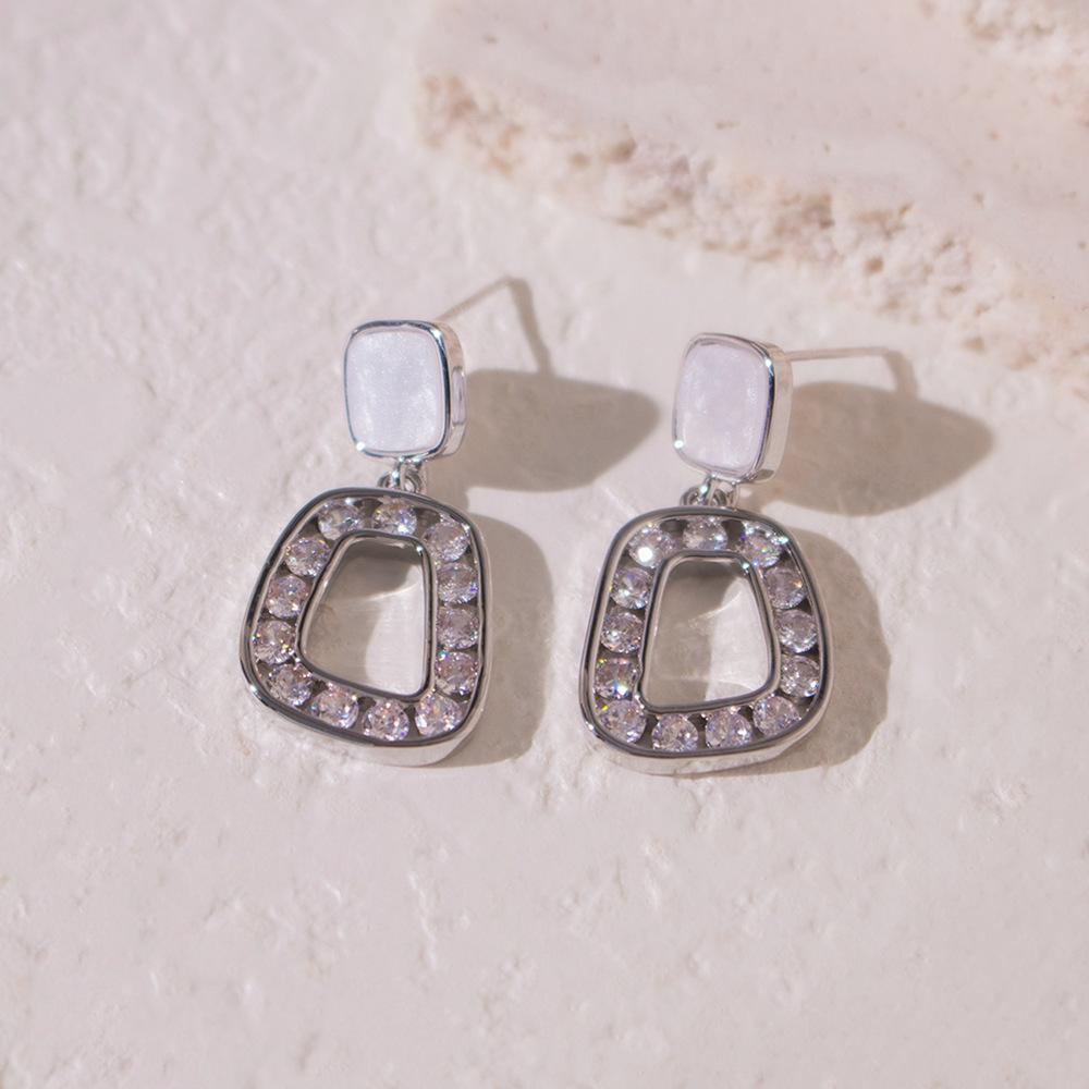 Silbernadel Einfache Silberne Metallstecker