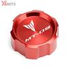 For Yamaha MT-09 MT 09 Mt09 FZ09 2014- (not for ) Motorcycle Parts Front and Rear Brake Fluid Tank Cap Reservoir Cover
