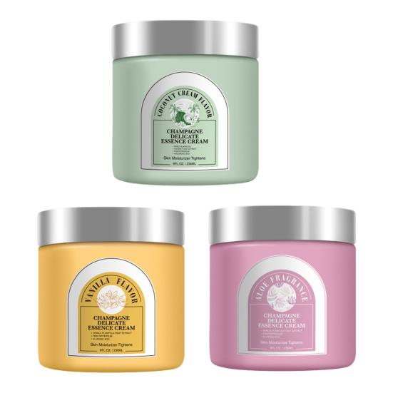 Anti-Aging Body Firming Cream 236ml Nourishing Body Lotion Smooth Skin Care Cream Gold Peptide Hyaluronic Acid Moisturizer for Neck Arm Stomach