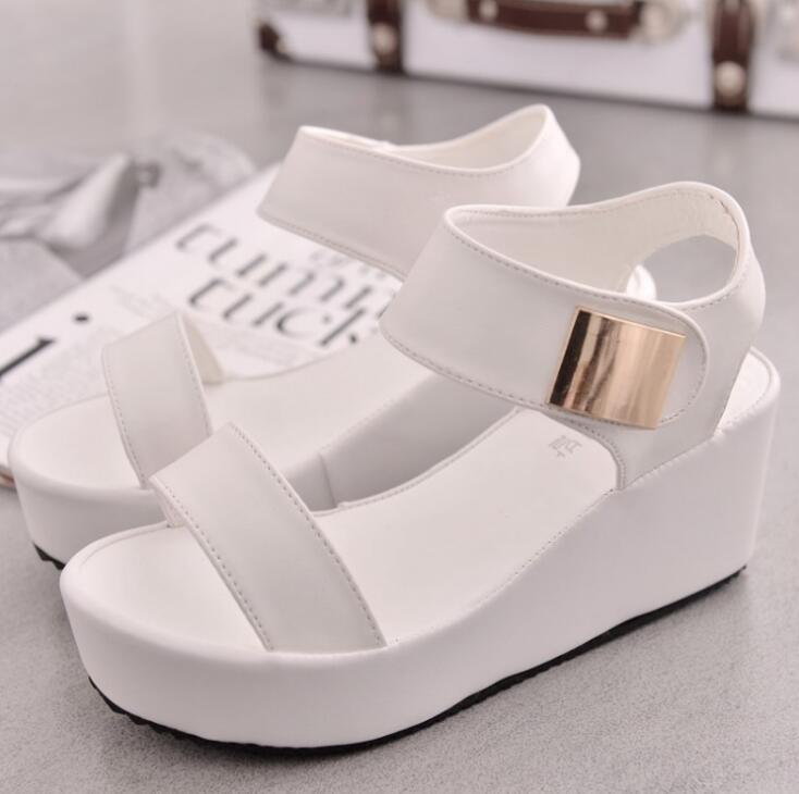 Pandaie Womens .. Sandals Spring Summer Ladies Women Wedge Sandals Fashion Fish Mouth Hollow Roma Shoes Pandaie Womens .. Sandals Spring Summer Ladies Women Wedge Sandals Fashion Fish Mouth Hollow Roma Shoes