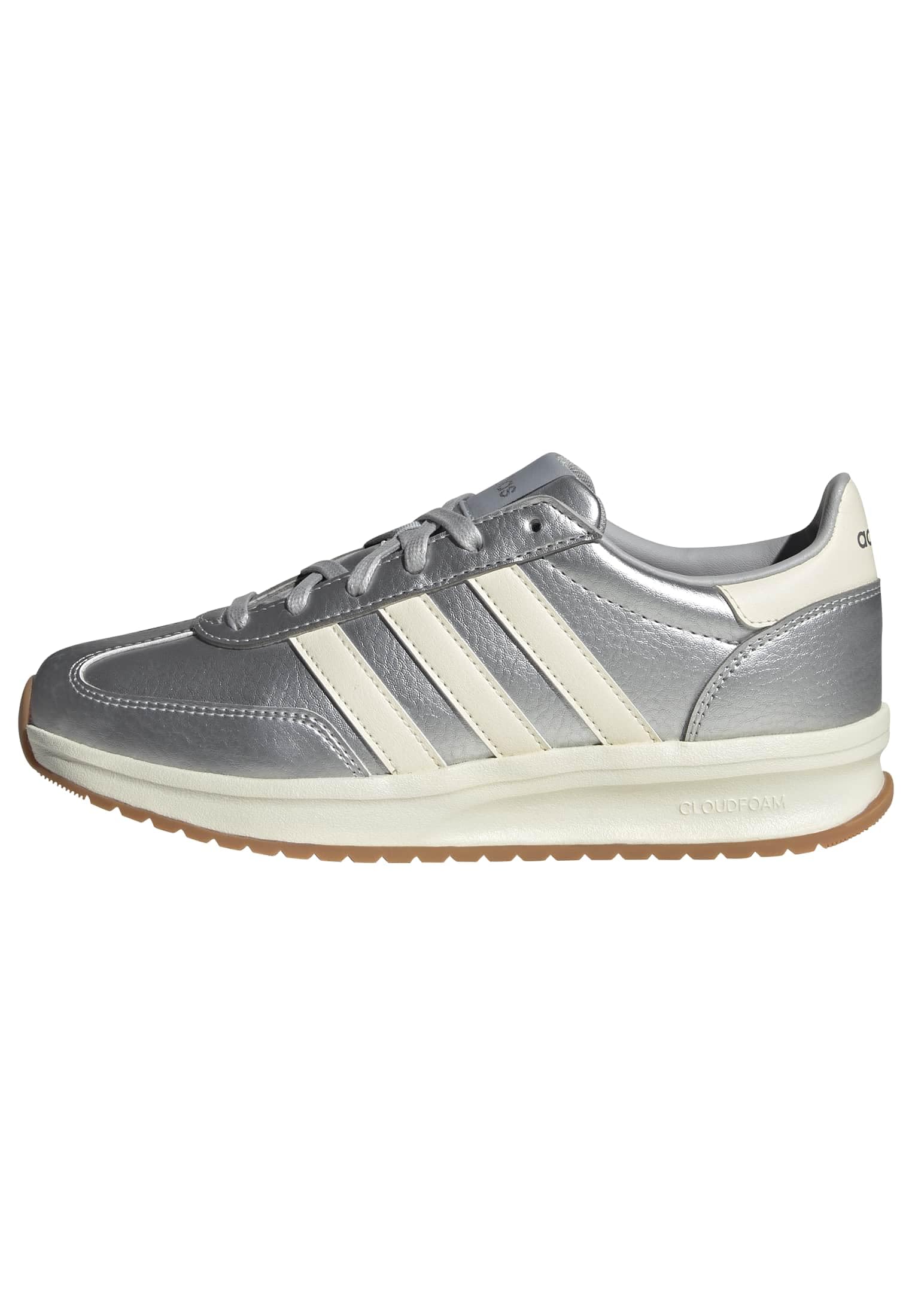 Adidas Run 70s Sneakers OOW47 Silver Two Size 2.0 Women s Metallic/Off-White/Grey (JR2453) 22.5cm