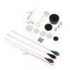 Replacement Parts for SS-331H Electric Desoldering Device: Filter, Adapter, Nozzle Needle, Mat, Heat Core