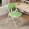 Outdoor Portable Foldable Chair Simple And Multifunctional Leisure Stool Office Training Chair With Backrest