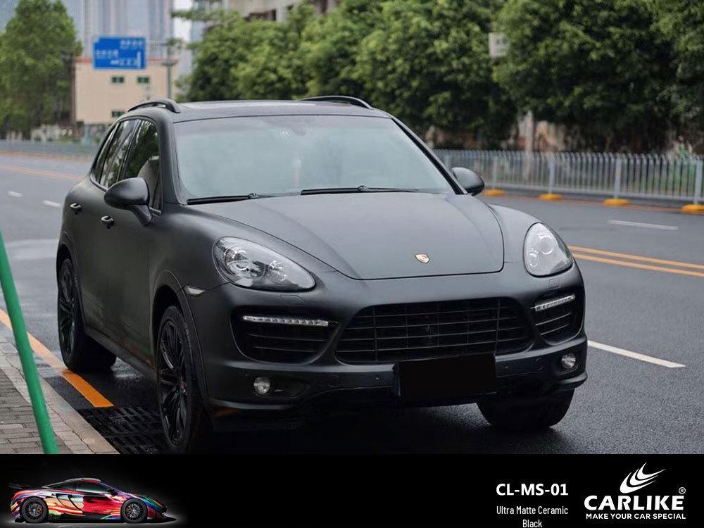 Carlek Ultra Matte Black Car Wrap Sticker