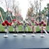 Creative Rhinestone Balloon Crown Car Center Console Decorative Ornaments Dashboard Cute Decor Bling Car Accessories Interior