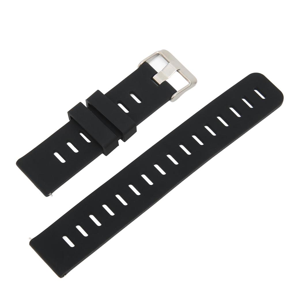 20mm Soft Silicone Watch Band Strap Wristband Replacement with Flat Head Air Holes for Amazfit GTS 3