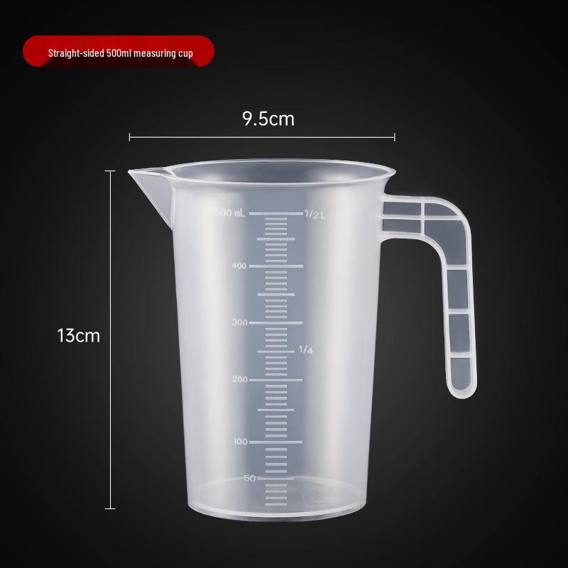 Hengzhi Large-Capacity Food-Grade Plastic Measuring Cup for Milk Tea