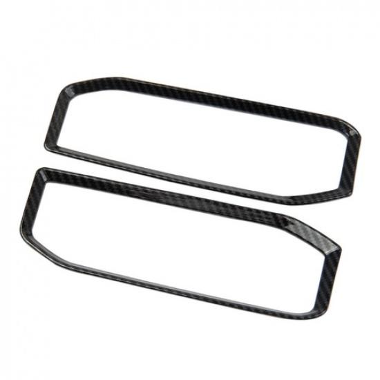 Carbonfaser-Stil Zierblenden für die vordere Sitzverstellung für Toyota Tundra