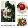 12Pcs/Set Creative Christmas Tree Balls 6CM Xmas Ornament Ball Durable Christmas Ball  Party